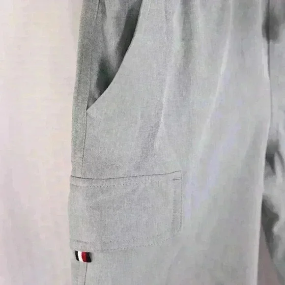 TOMMY HILFIGER KIDS SZ 12 Grey Beige, Cargo Shorts - Picture 4 of 11